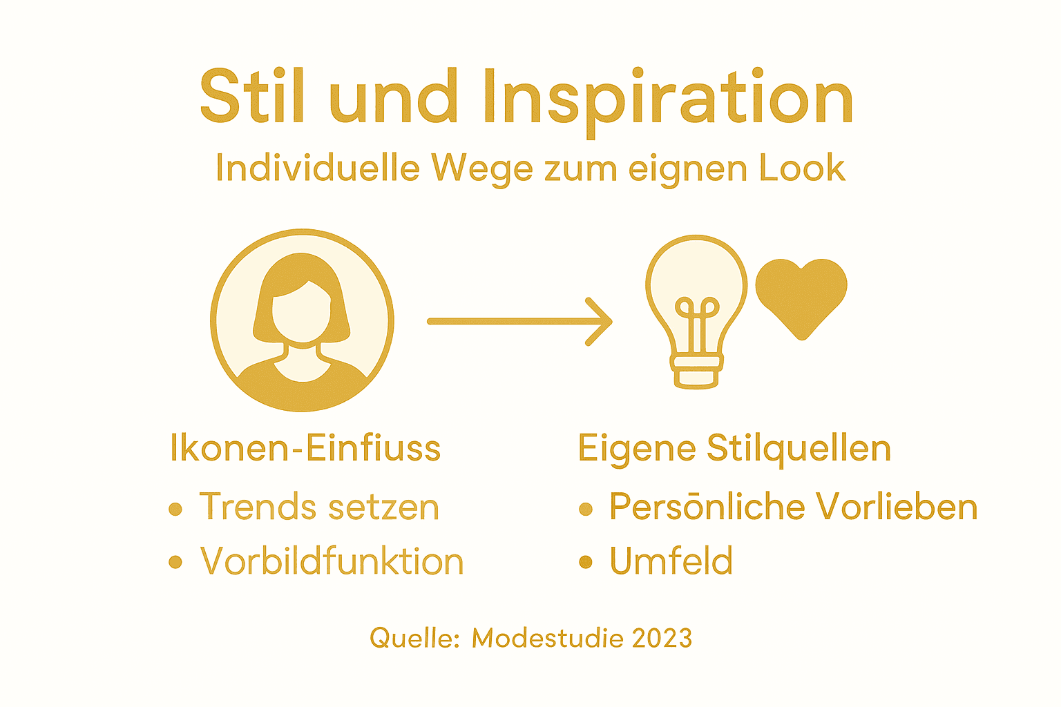 Stilvorbilder und Modeikonen – eine inspirierende Infografik