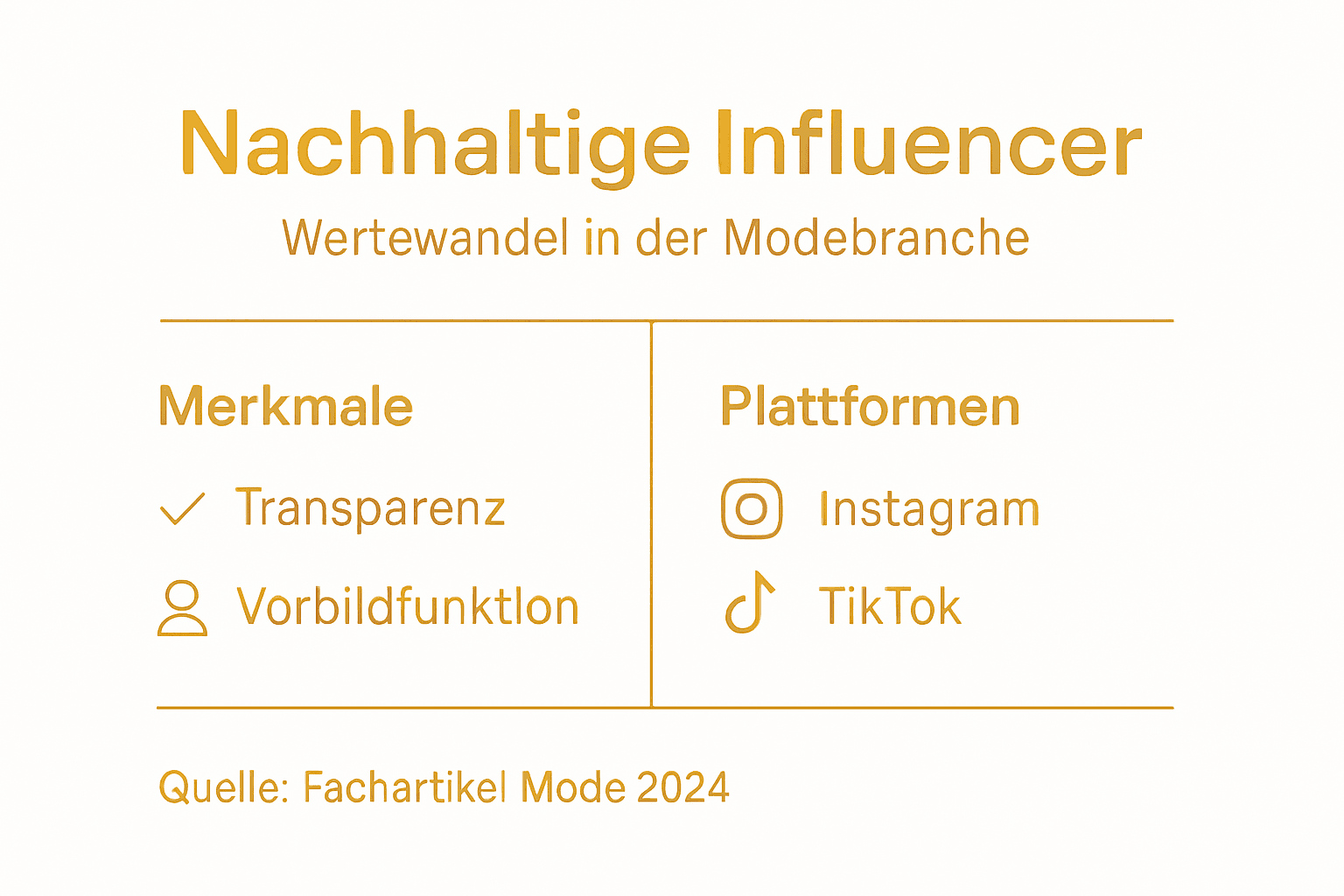 Infografik: Wie Influencer nachhaltige Mode beeinflussen – ein Überblick