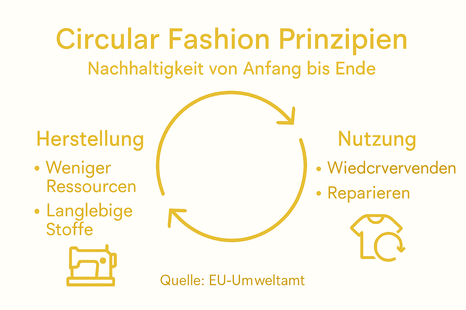 Übersicht: Grundprinzipien der zirkulären Mode