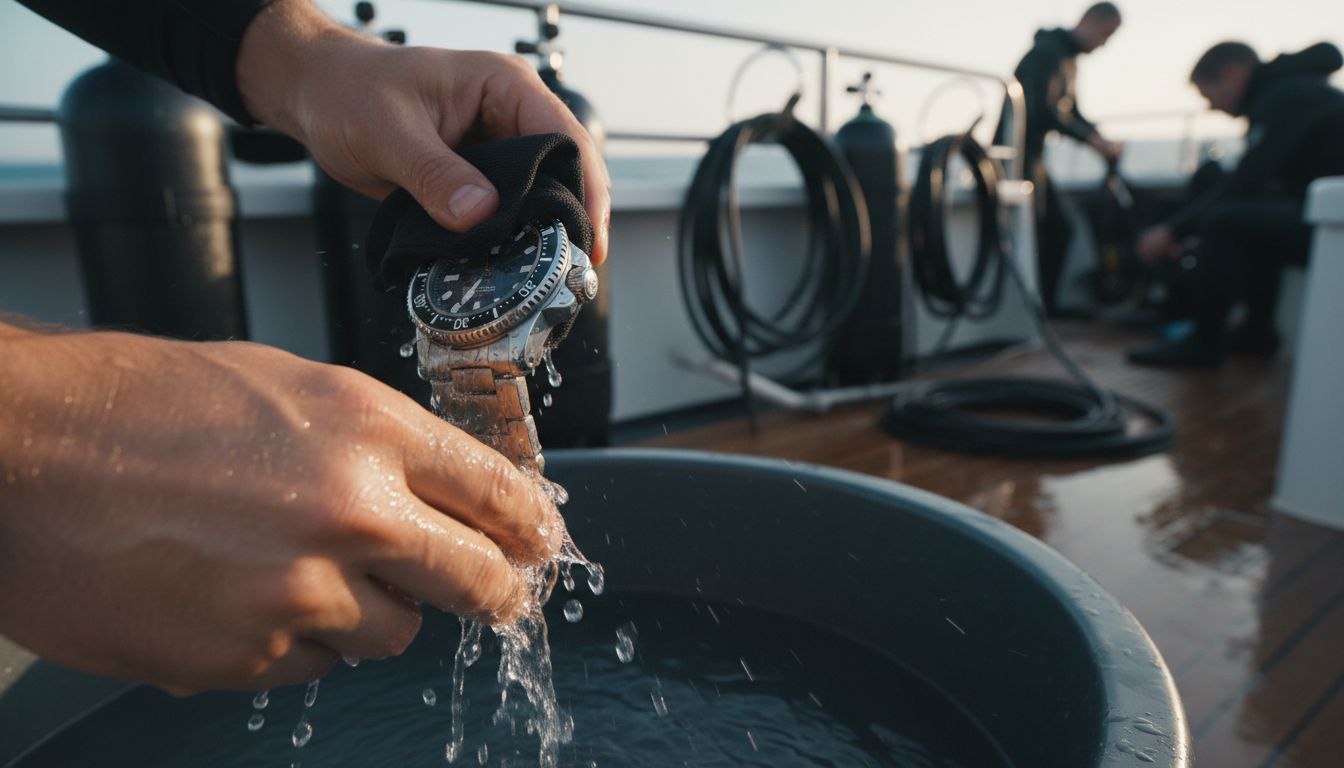 mantenimiento reloj buceo