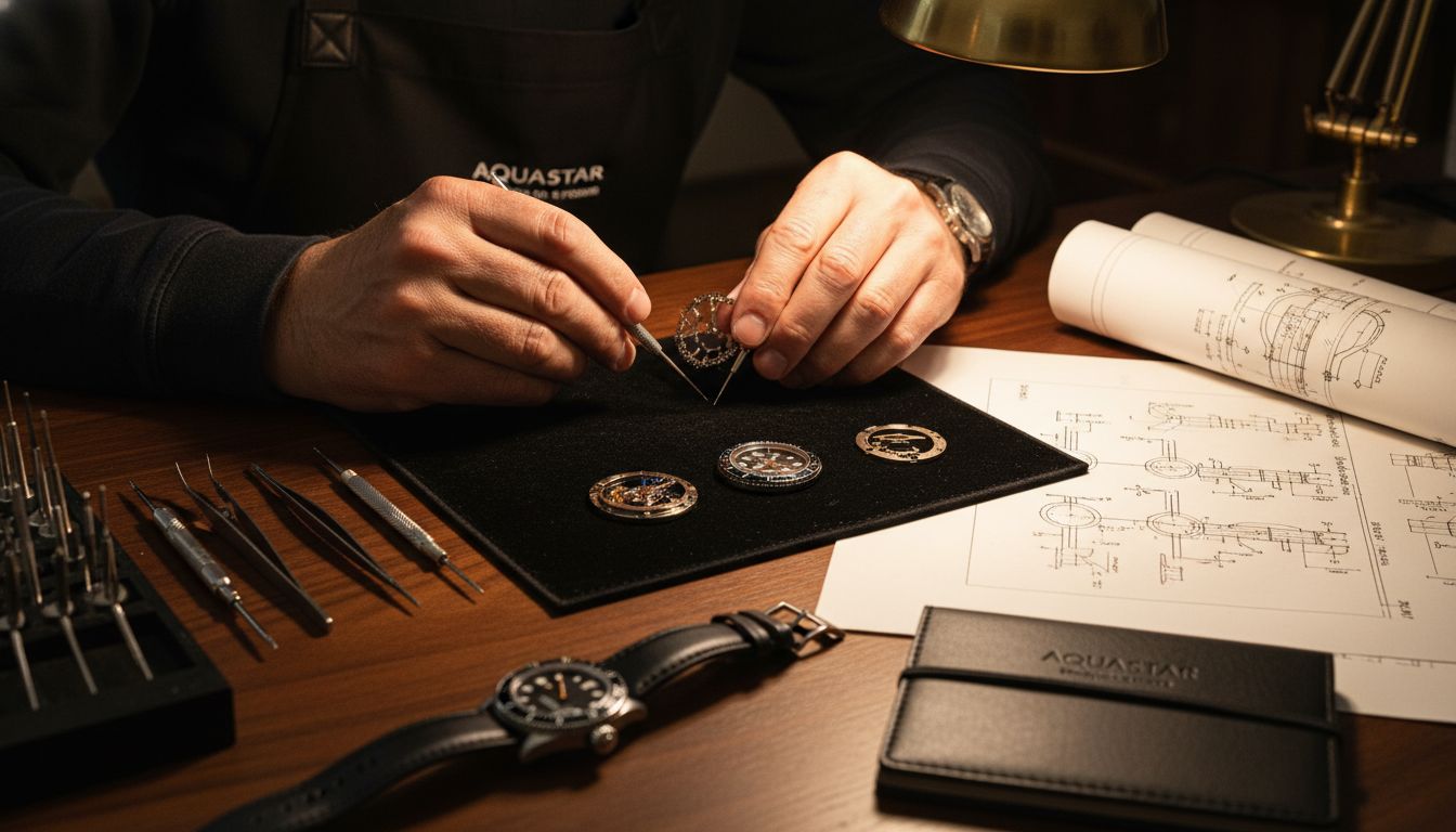 mesa relojero aquastar