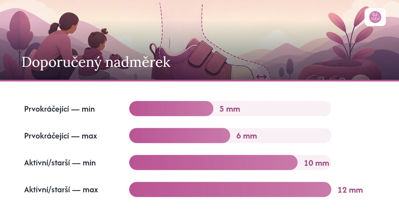 Jak správně změřit nohu a zkontrolovat padnutí — overview diagram