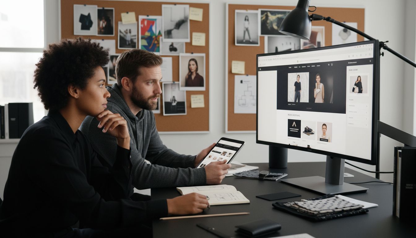 webshop ontwerpen teamwork