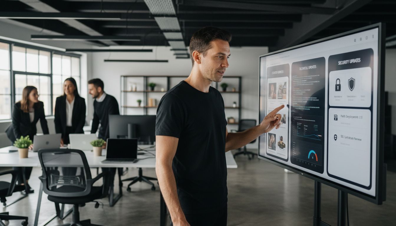 website onderhoud proces