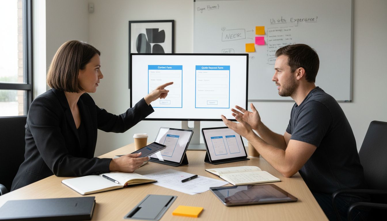 ondernemer overleg webformulier