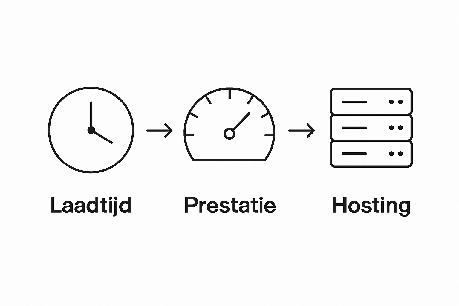 Infographic: zo maak je je website sneller in een paar stappen