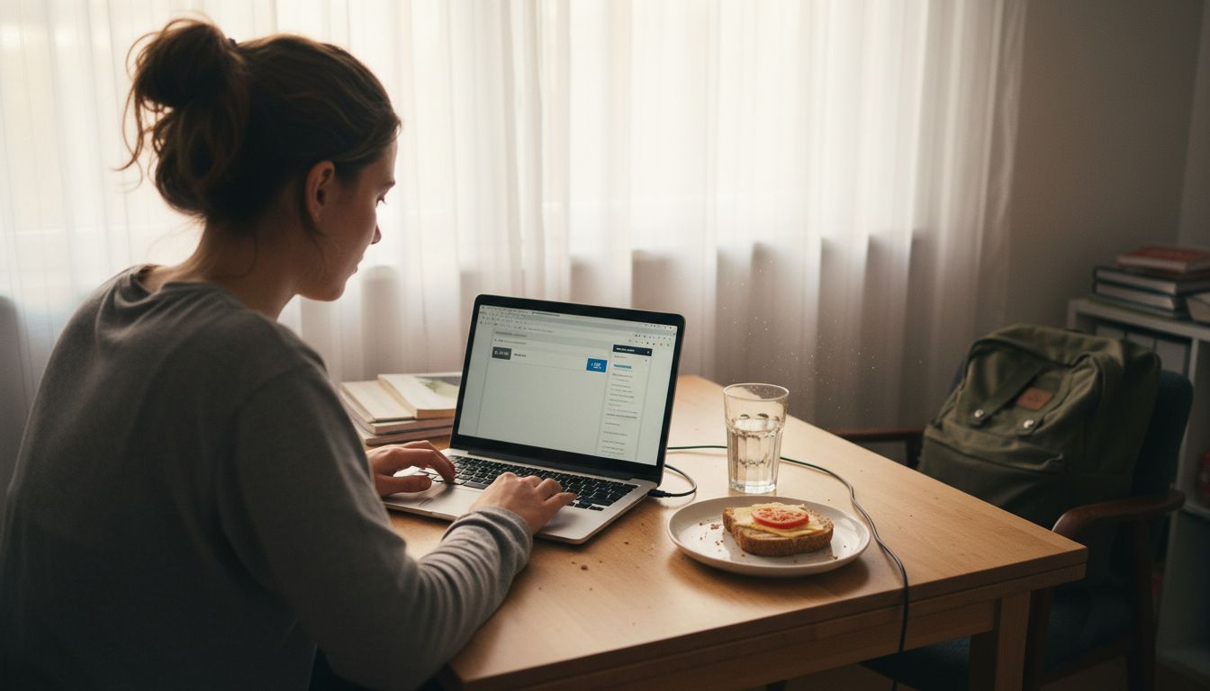 Een gebruiker sleept een widget naar de zijbalk in WordPress.