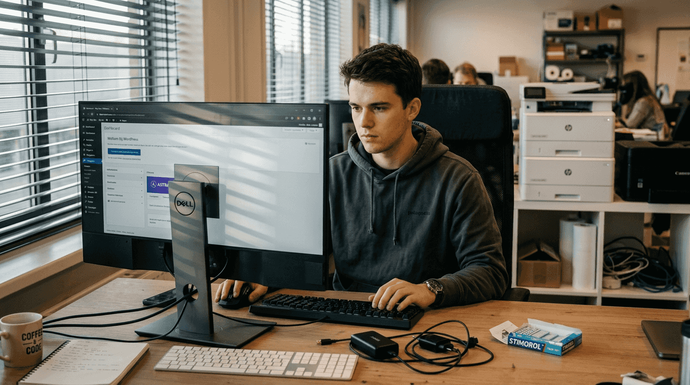 Man zet een responsive WordPress-thema op zijn website