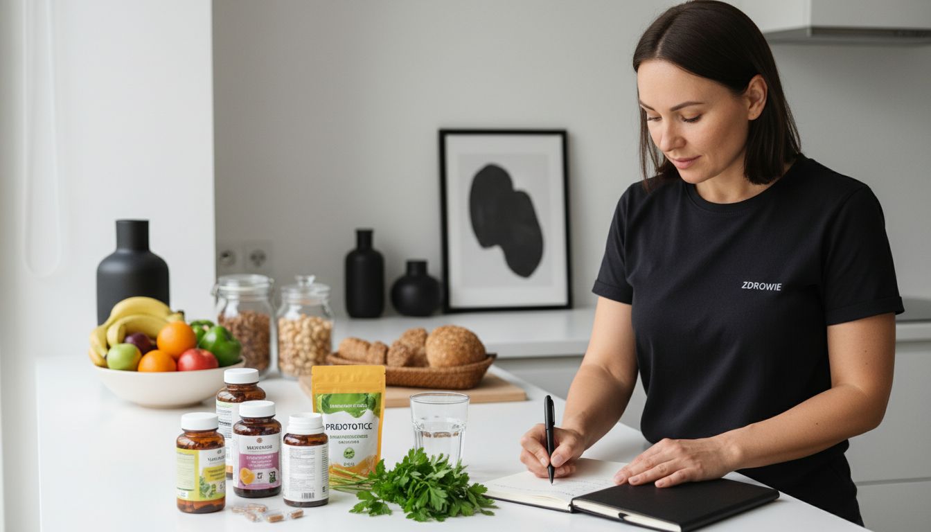 przygotowanie suplementów kuchnia