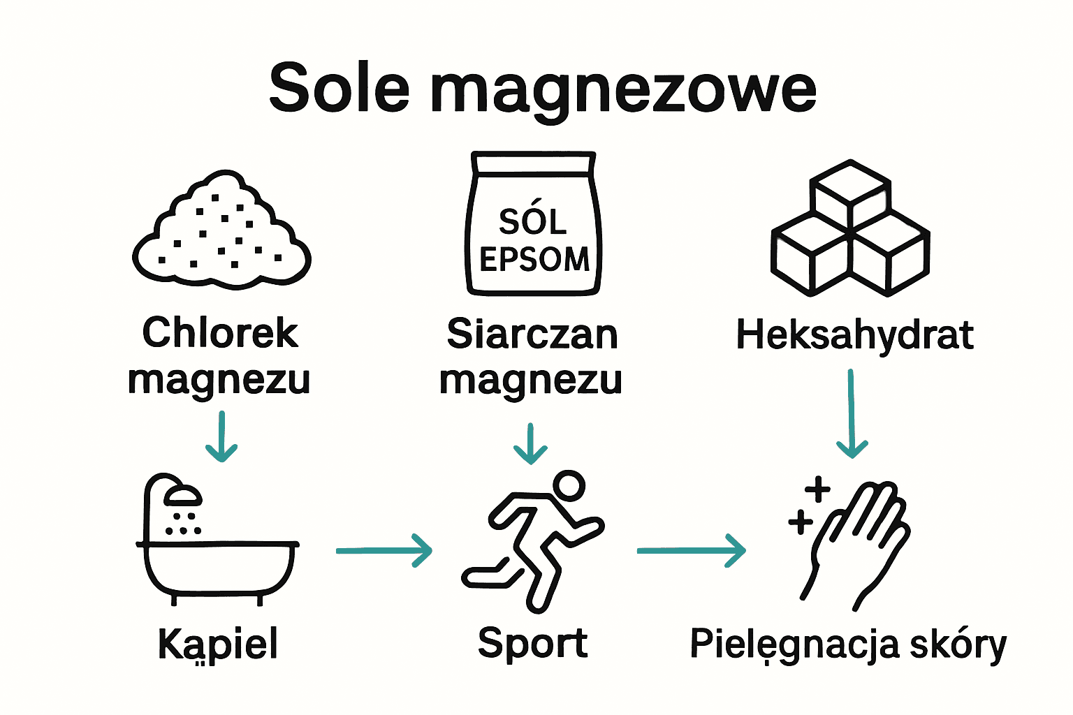 Porównanie rodzajów soli magnezowej, ich właściwości i zastosowań