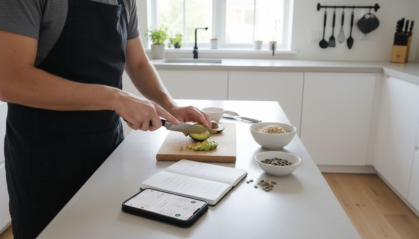 kuchnia przygotowanie produktów magnez