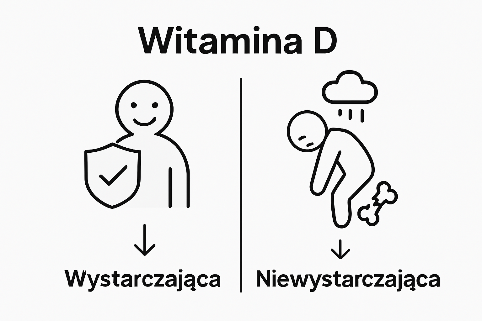 Infografika: jak witamina D wpływa na nasze zdrowie