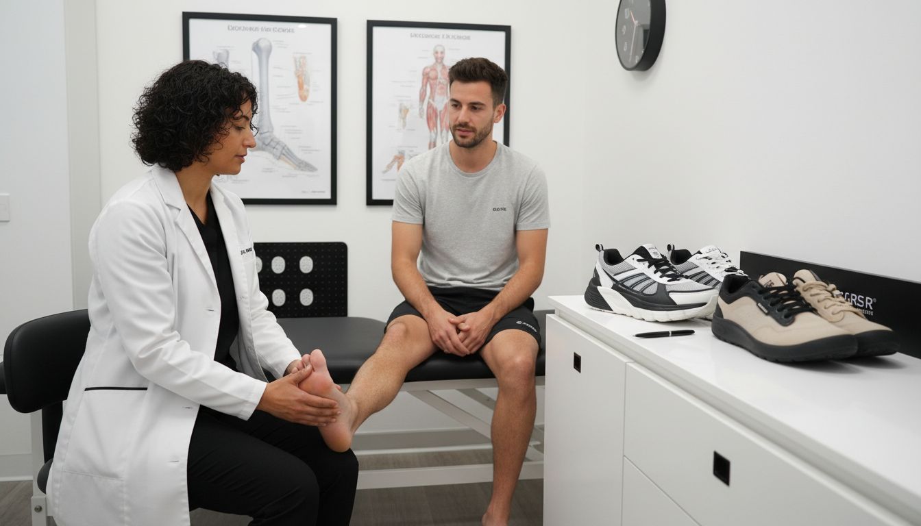 podiatrist foot shoes