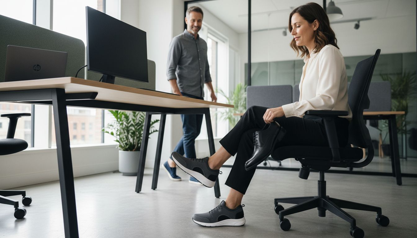 ergonomic office shoes