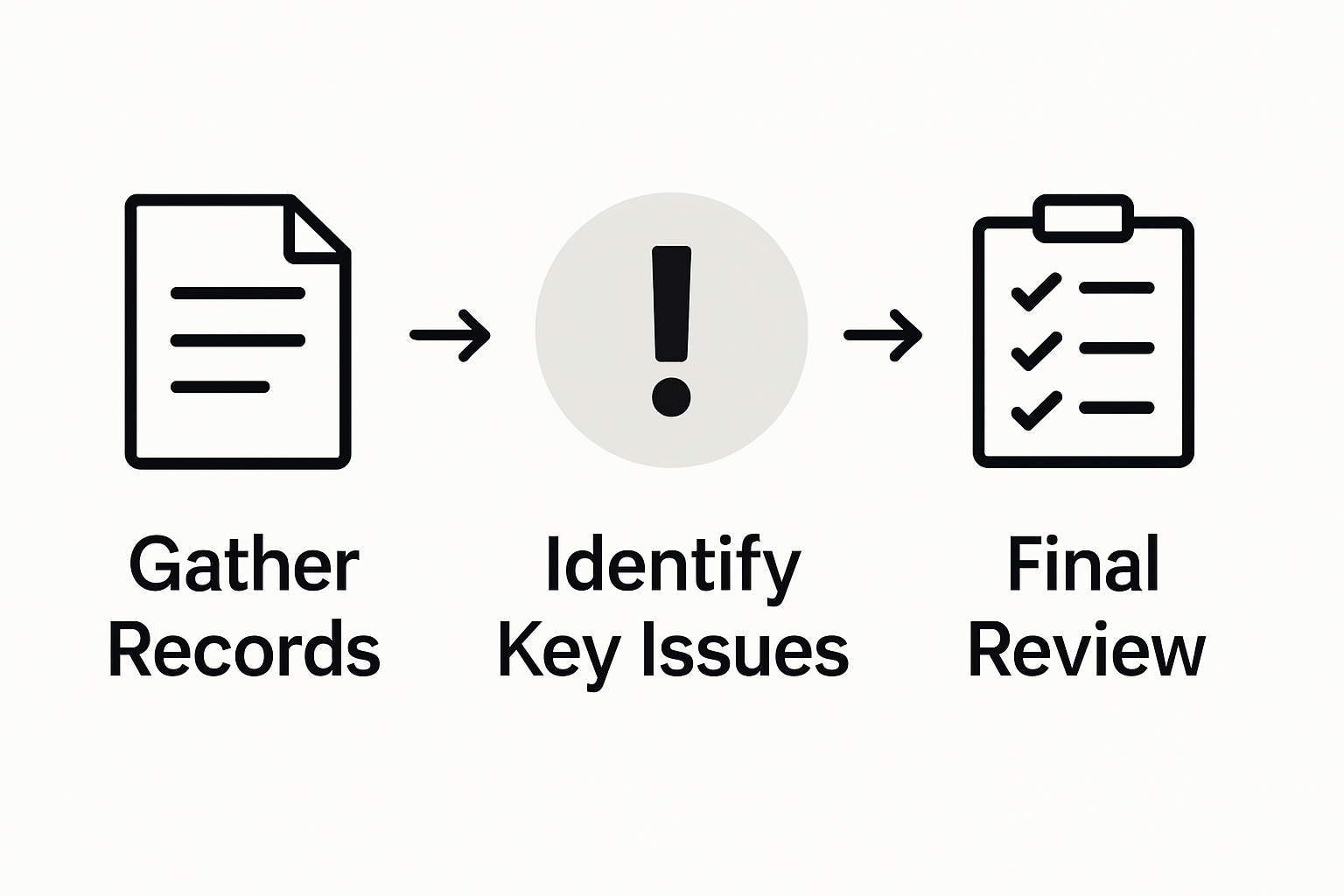 Simple checklist for legal consultation preparation