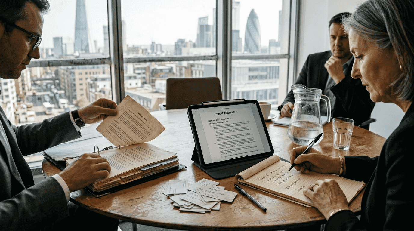 Executives discuss joint venture management structure