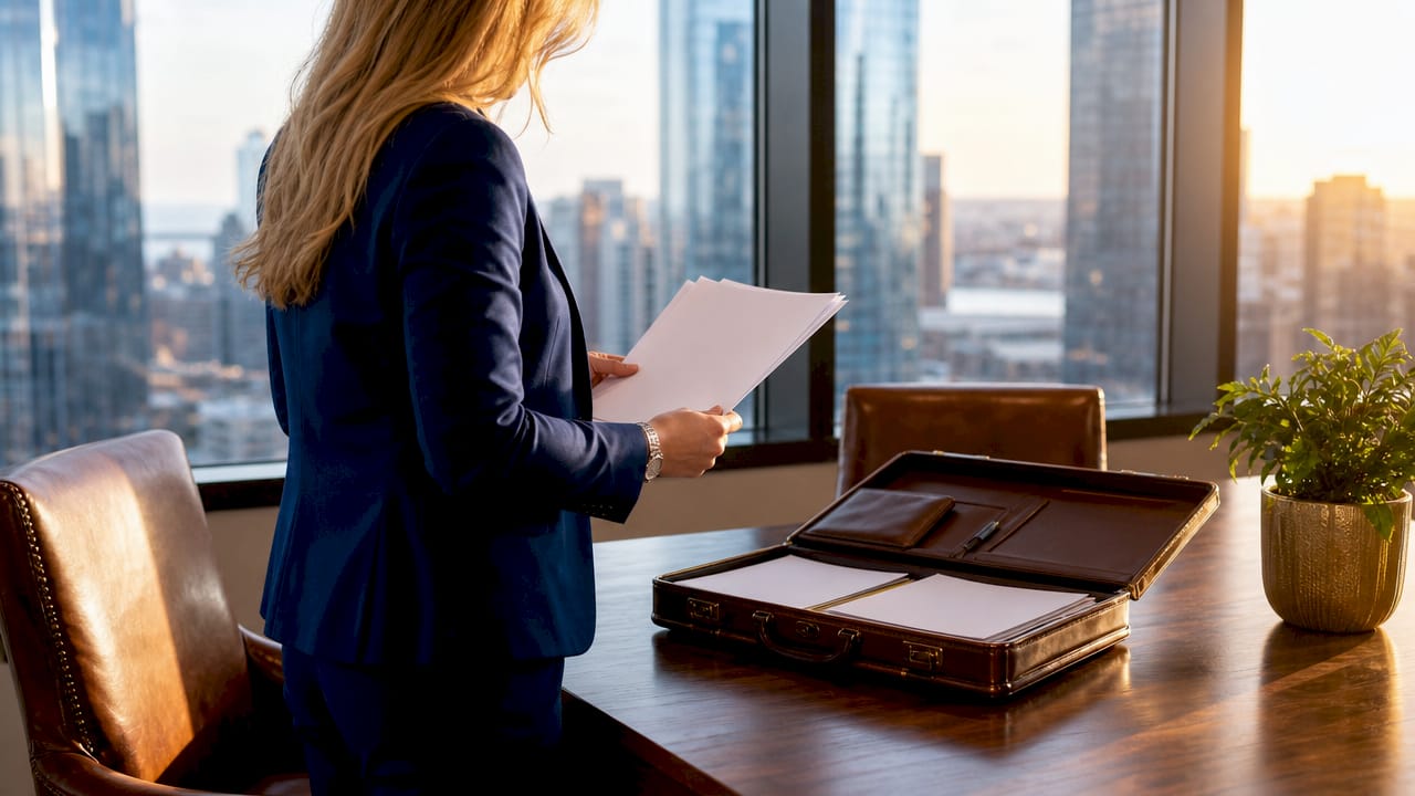 Hands poised to sign arbitration documents