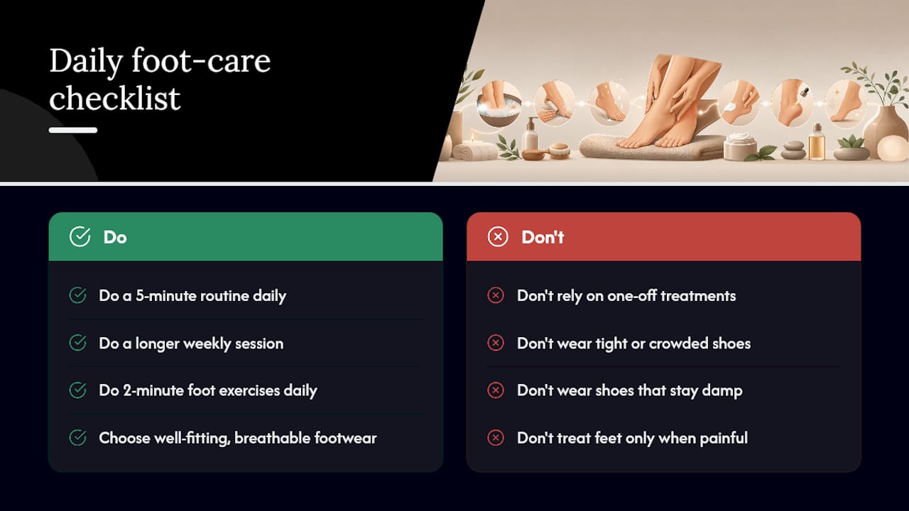 Why consistency beats any single treatment — overview diagram