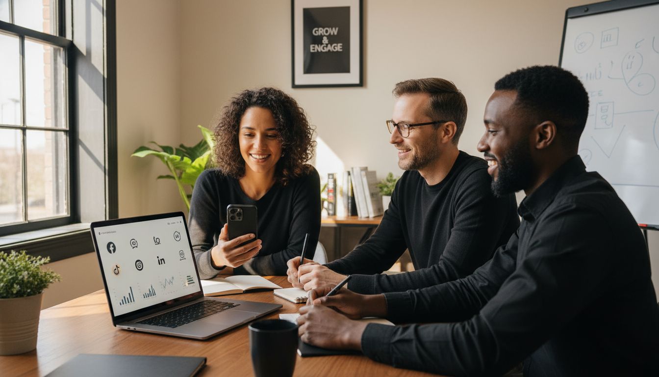 sotsiaalmeedia turundus teamwork