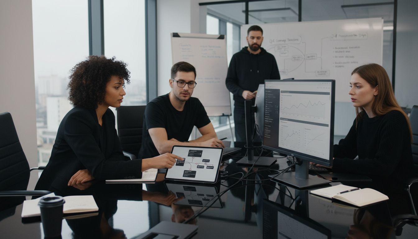 e-mail marketing team workspace