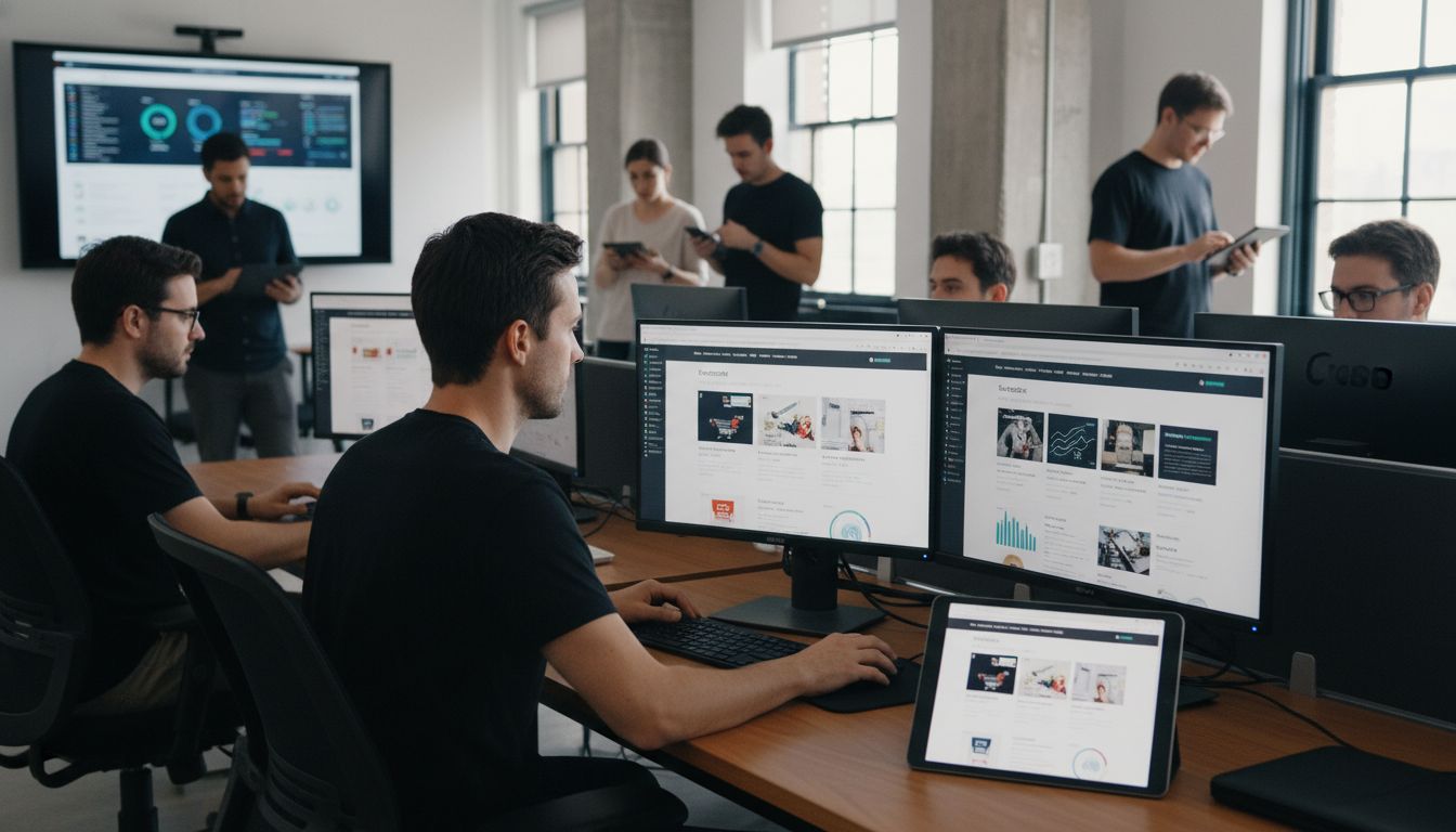 e-kaubanduse veebiarendus kontoris