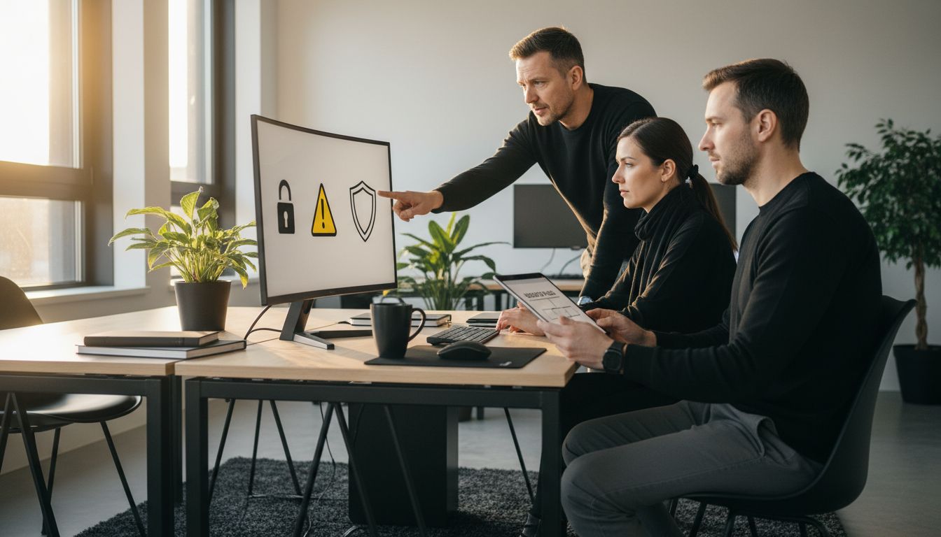 veebilehe turvalisus meeskond