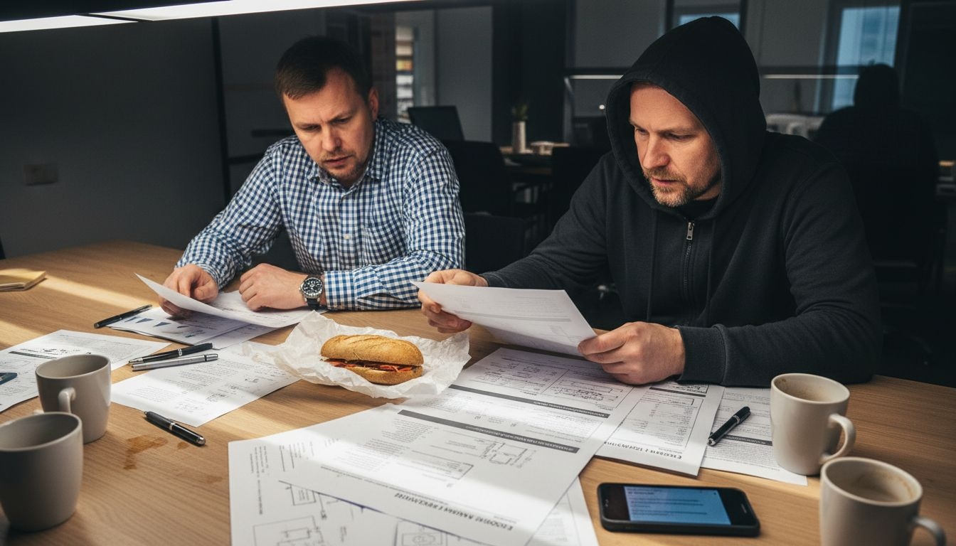 Meeskond arutab, millist e-poe platvormi oleks kõige mõistlikum kasutada.