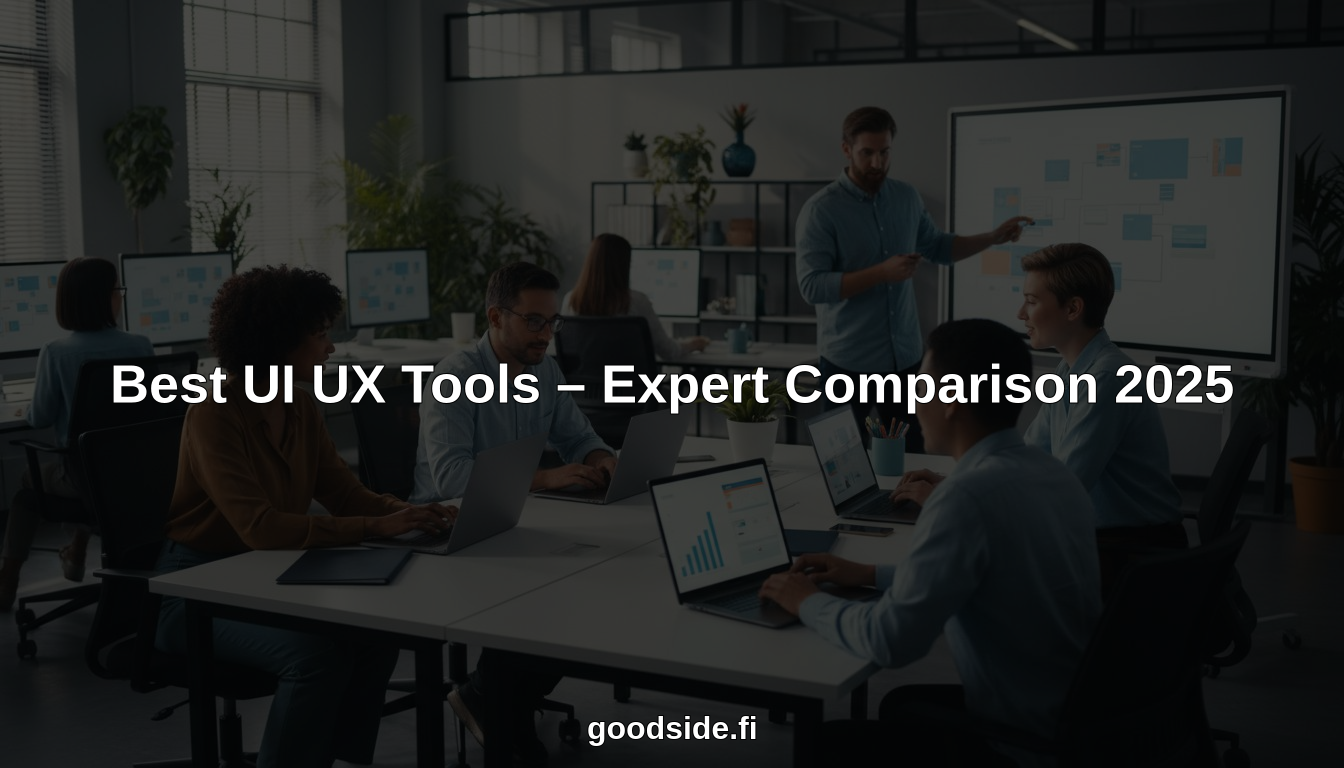 Best UI UX Tools – Expert Comparison 2025