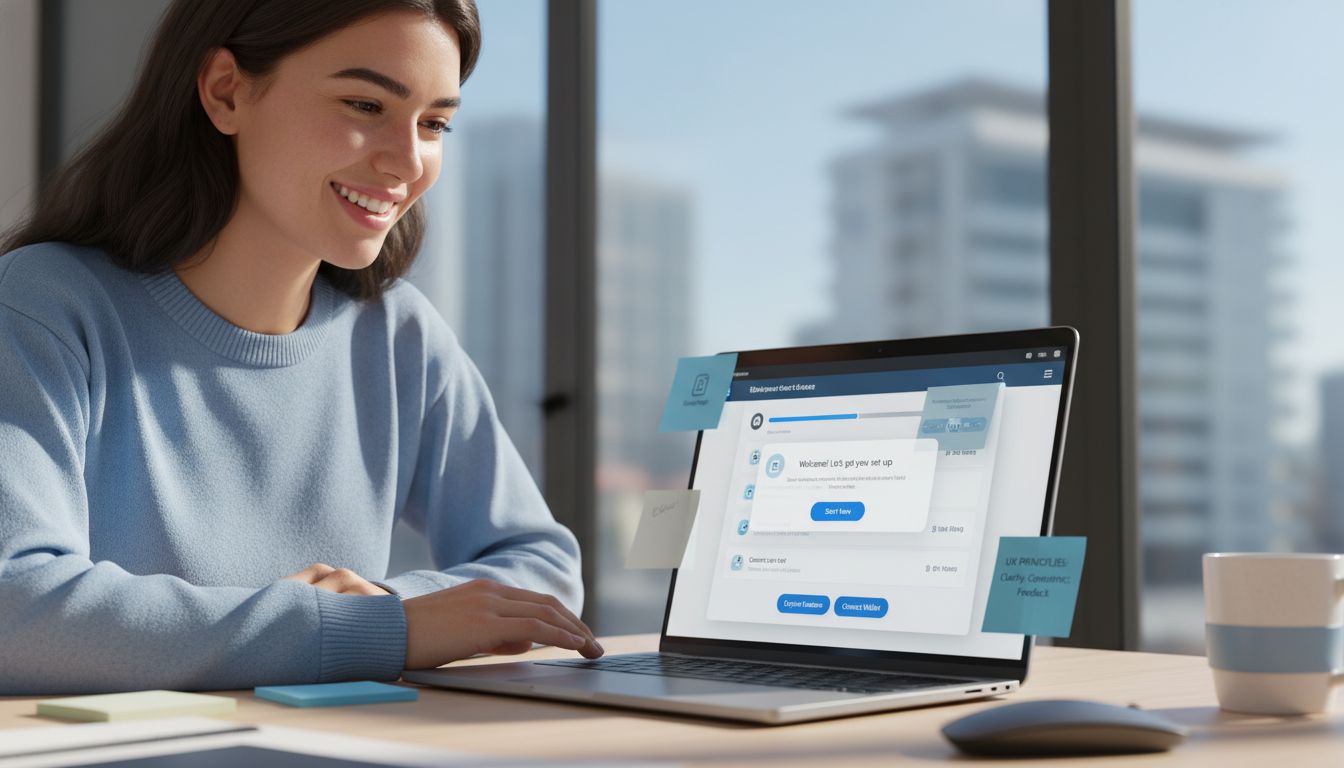saas onboarding interface