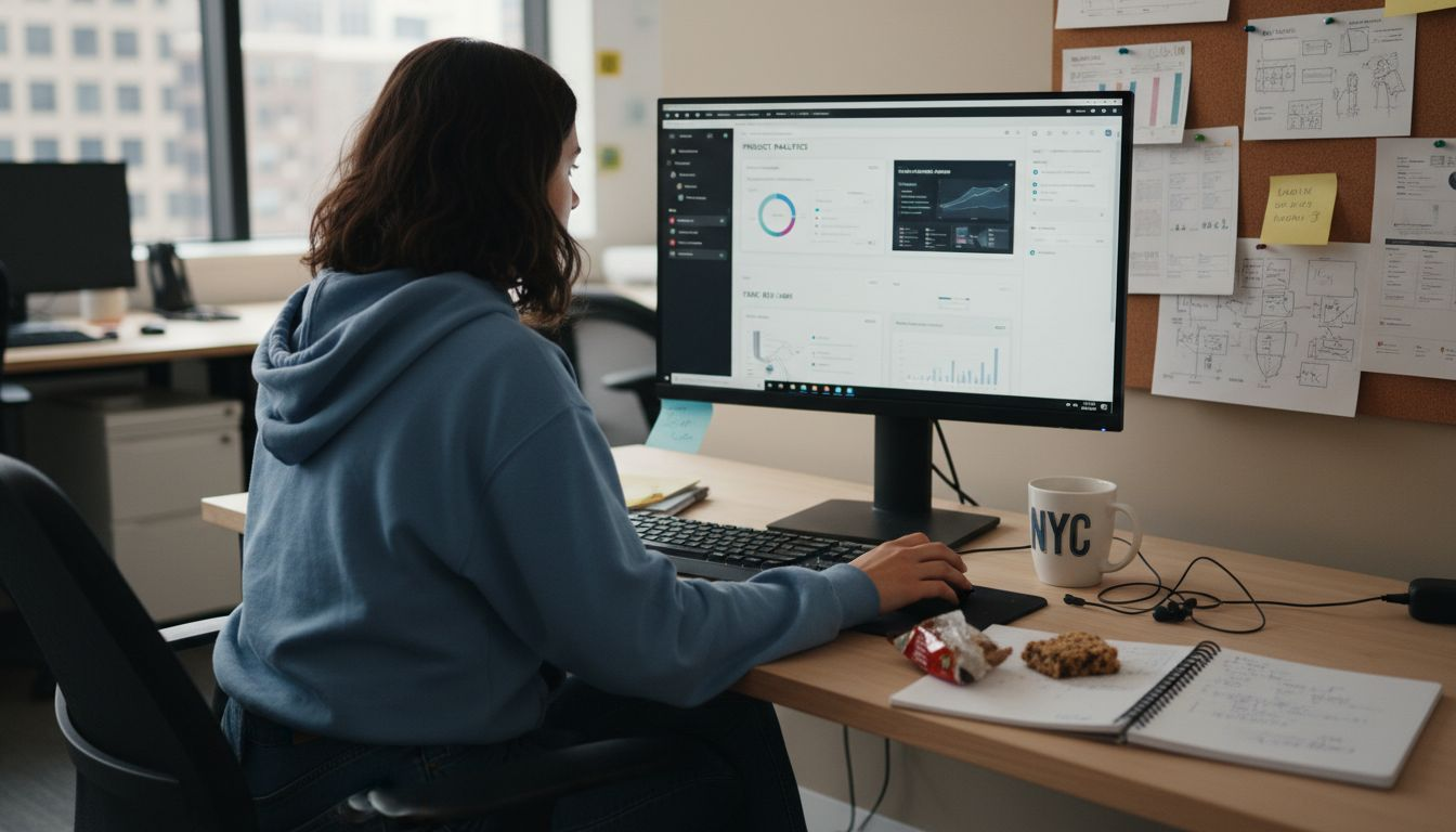 User browsing SaaS navigation structure