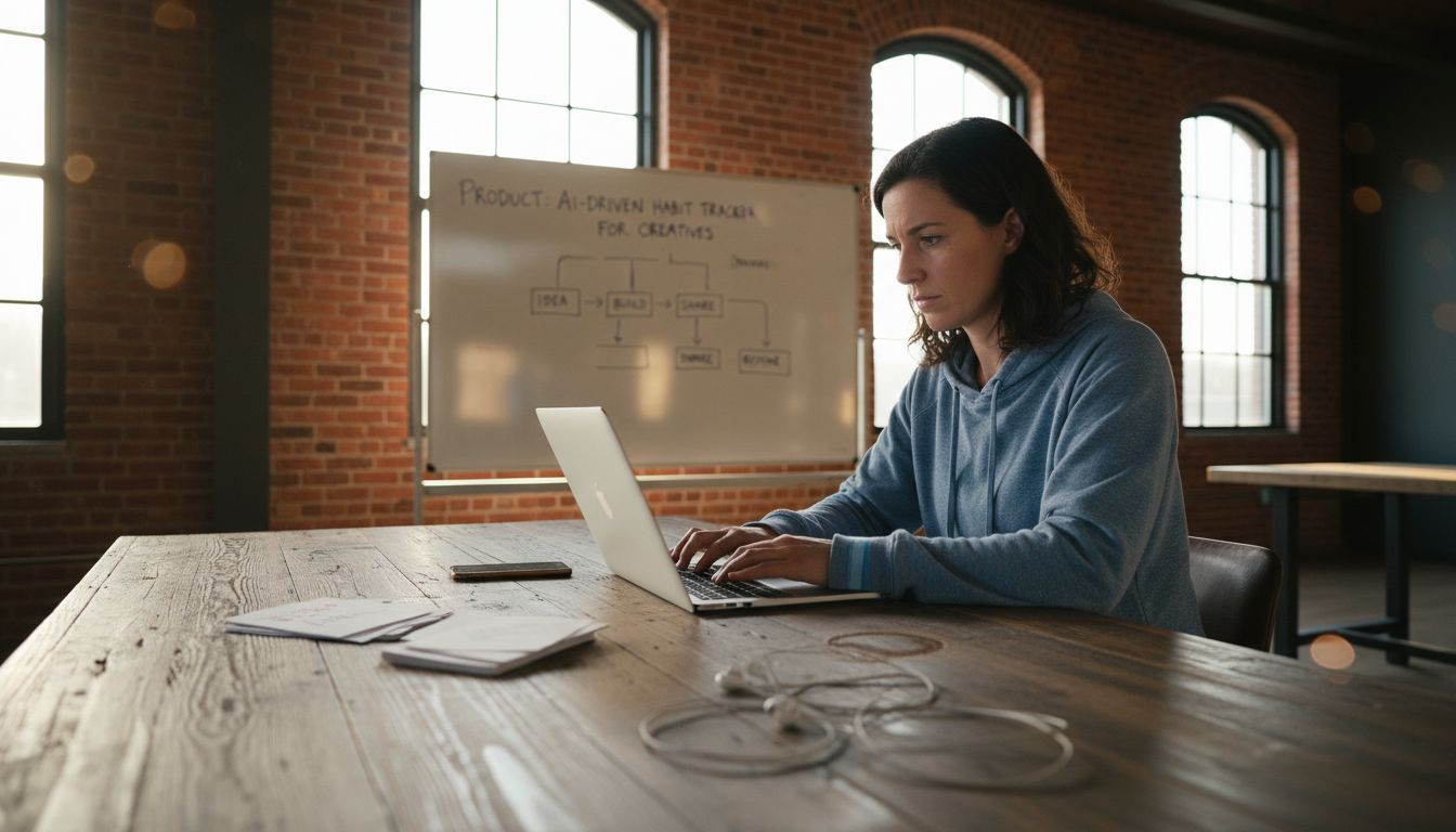 Founder crafting SaaS value proposition