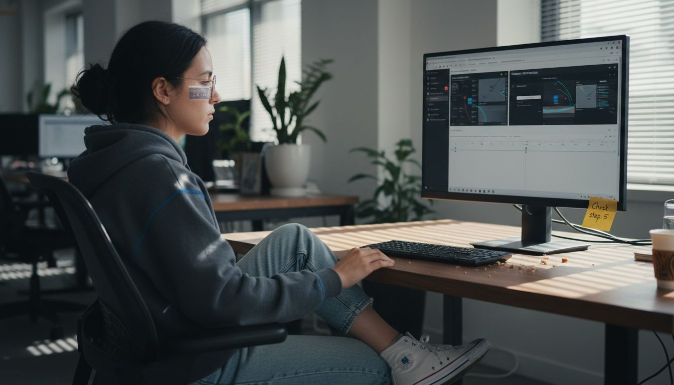 Watching SaaS onboarding session recordings