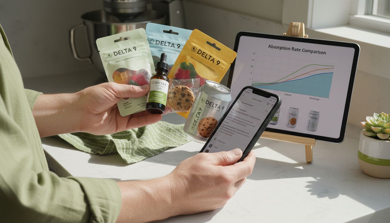 delta 9 edibles comparison