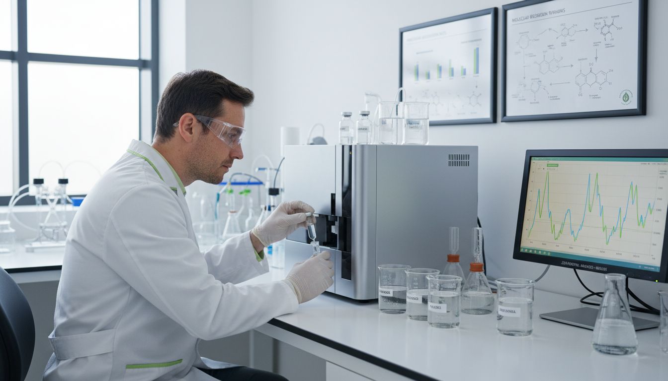 CBD nano emulsion lab