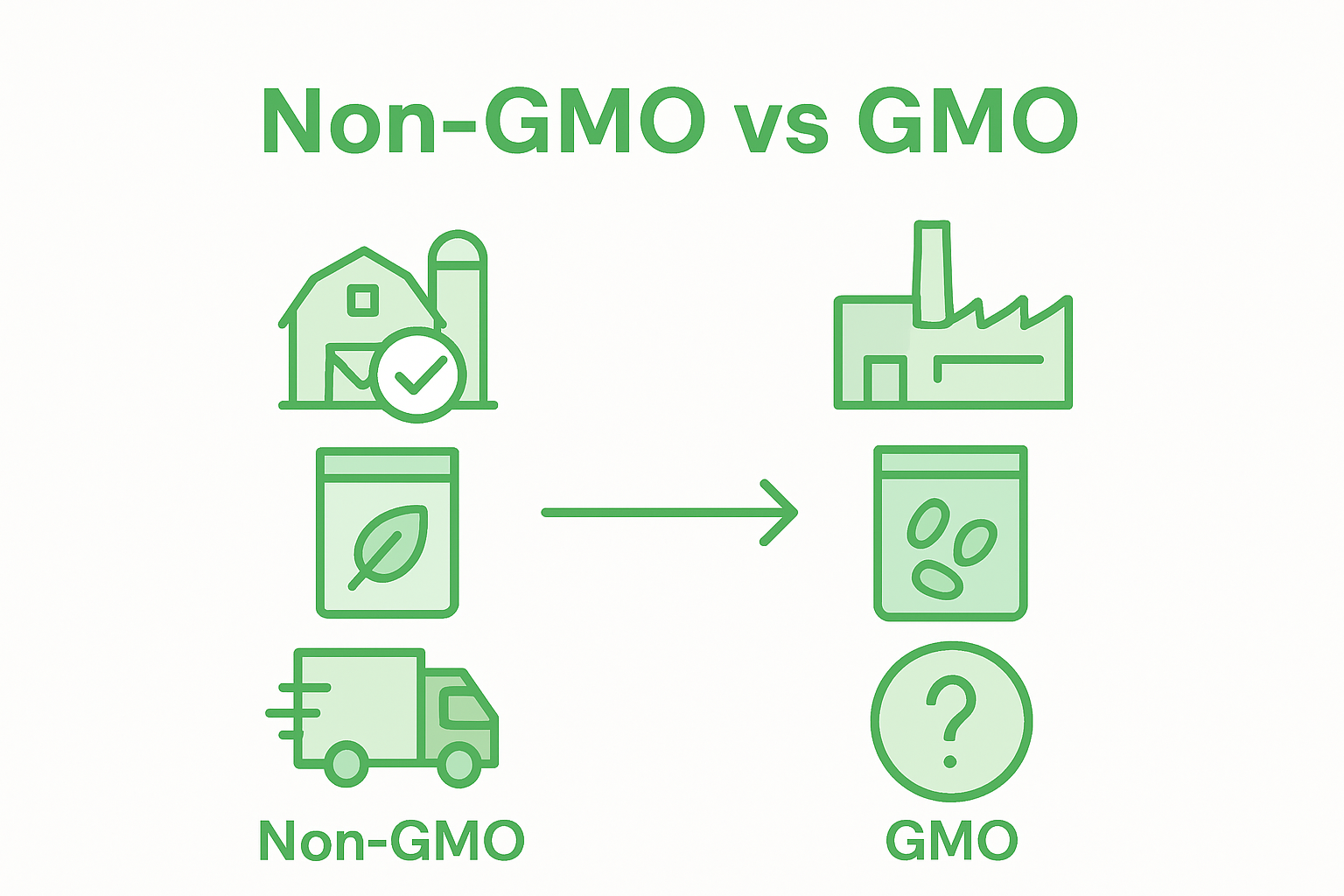 Infographic on non-GMO sourcing transparency