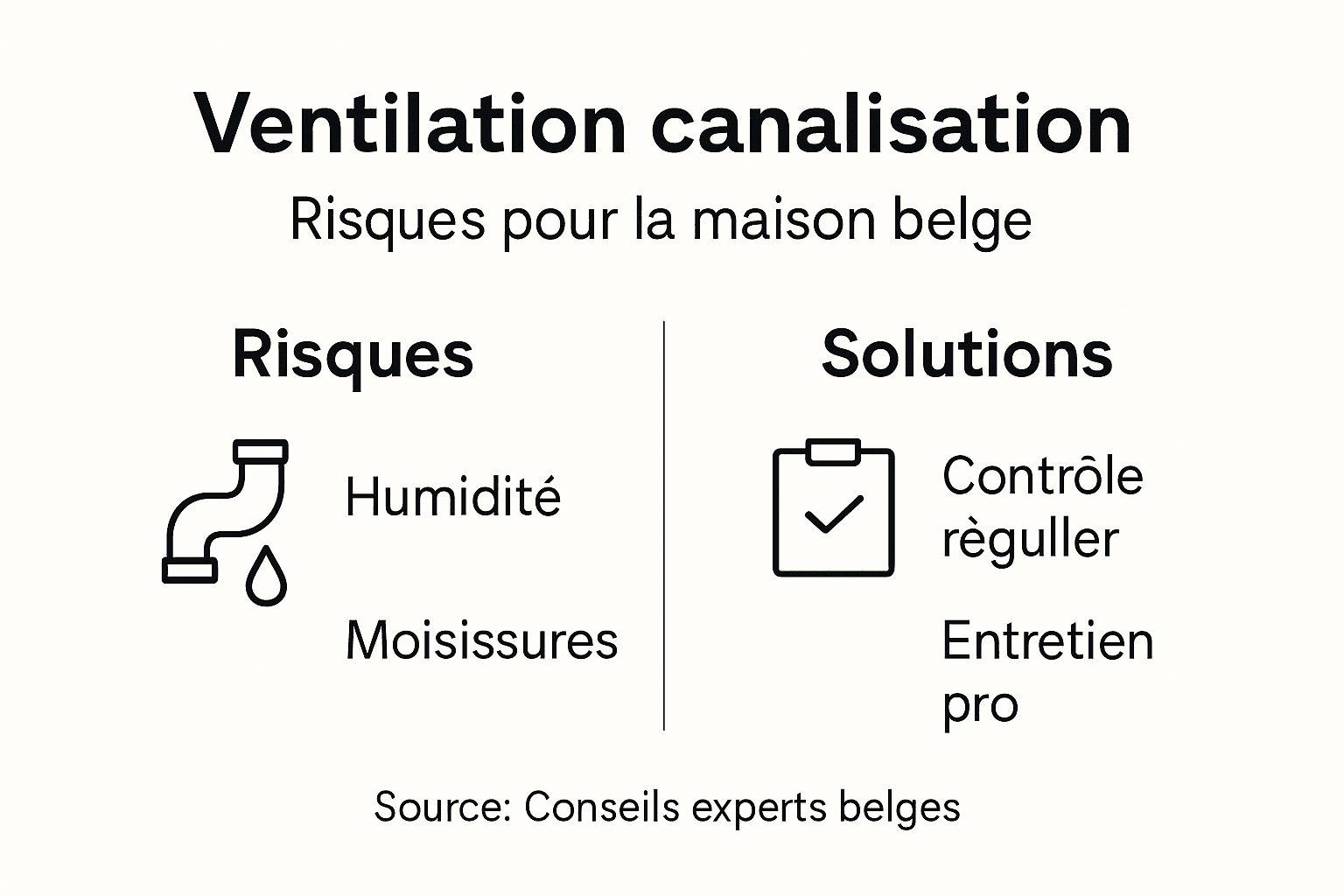 Infographie : comment identifier les risques liés à une mauvaise ventilation dans la maison et les solutions pour y remédier