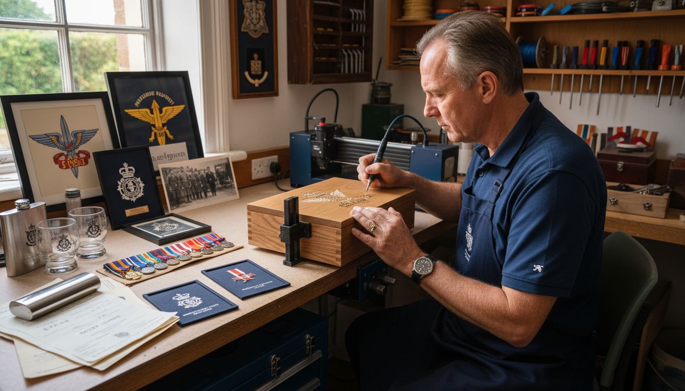 engraving military gifts