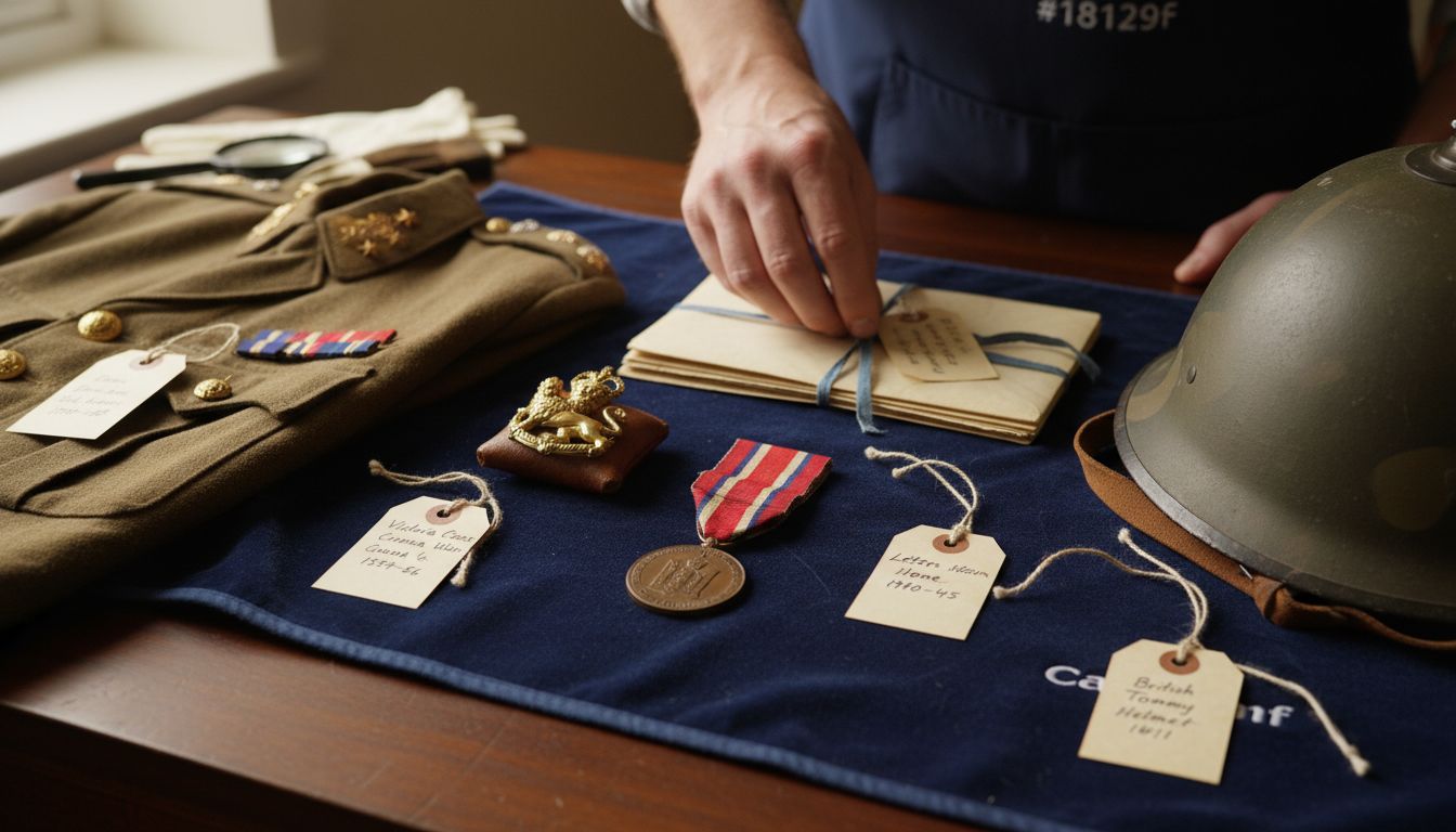 military memorabilia items