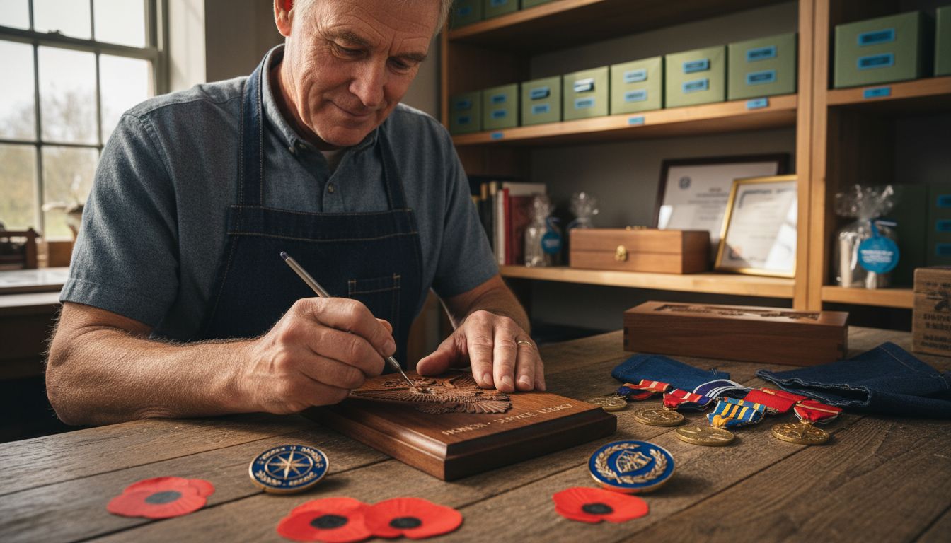 crafting military gifts