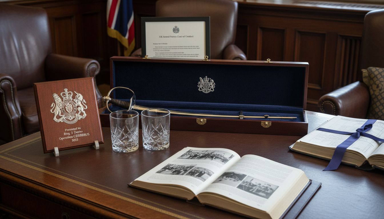 acceptable military gifts