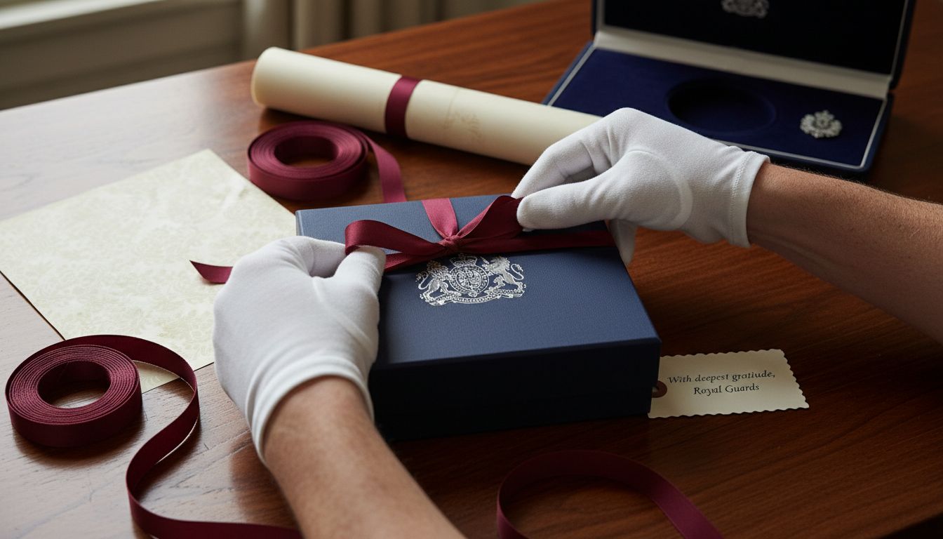 military gift packaging