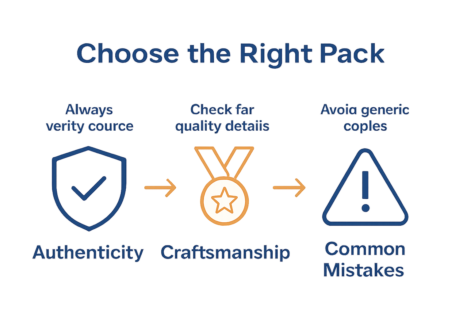 Infographic: tips for choosing military packs