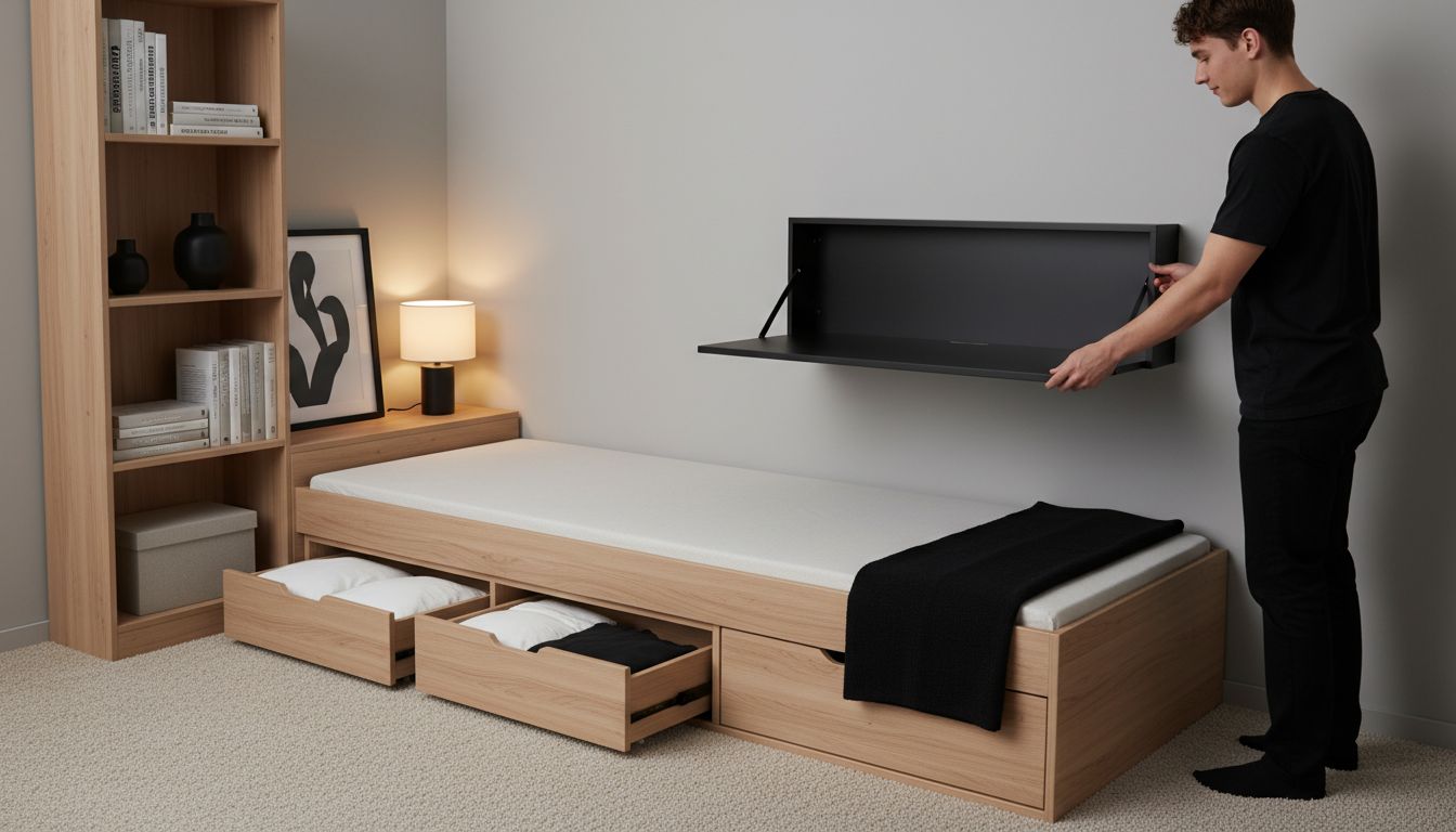 multi-functional bedroom