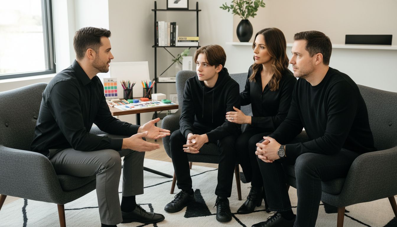 family therapy session