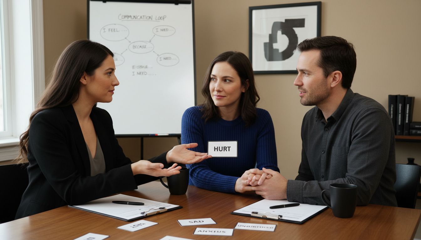 couples therapy session