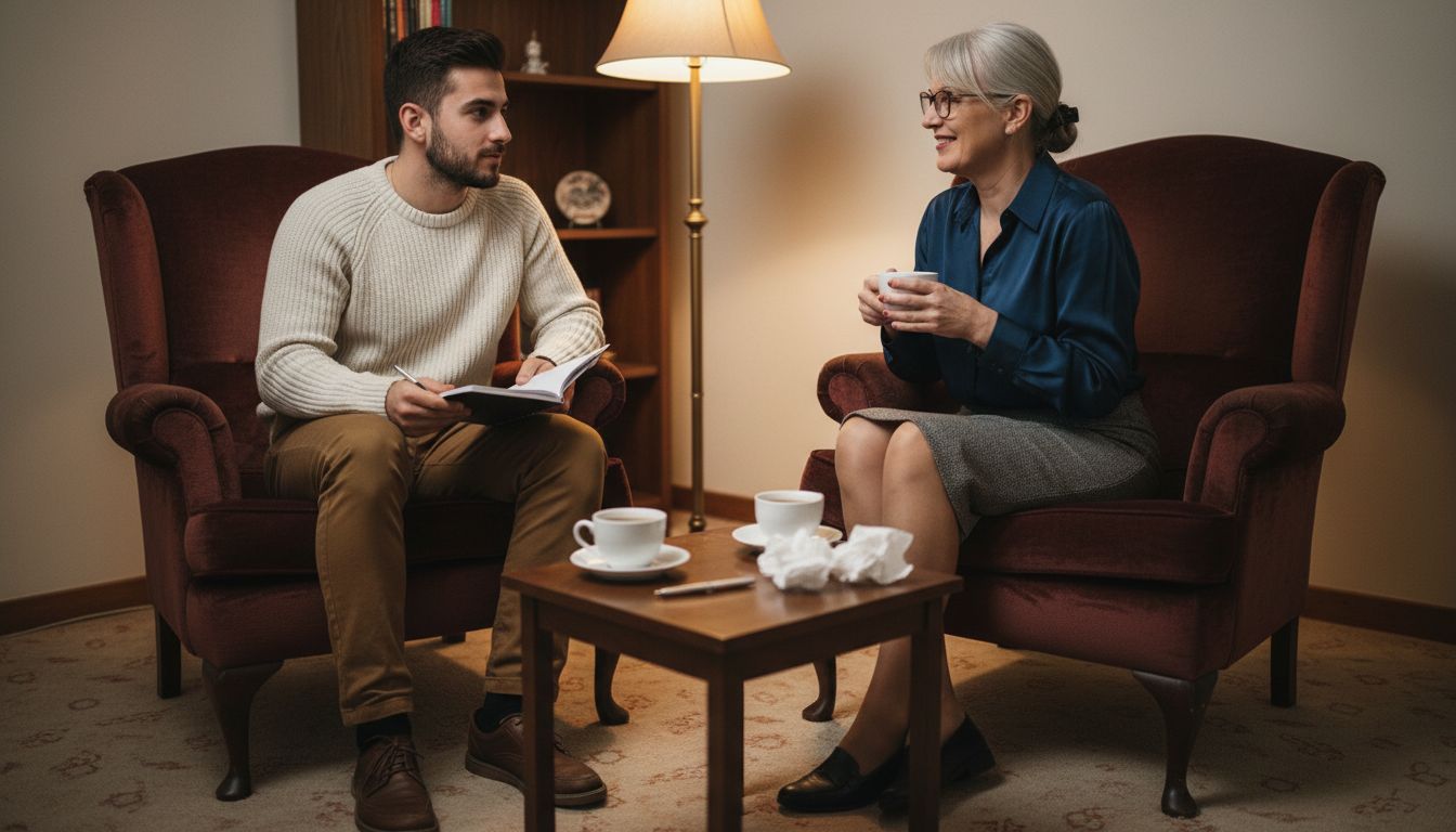 Terapia individual en un espacio privado y cercano