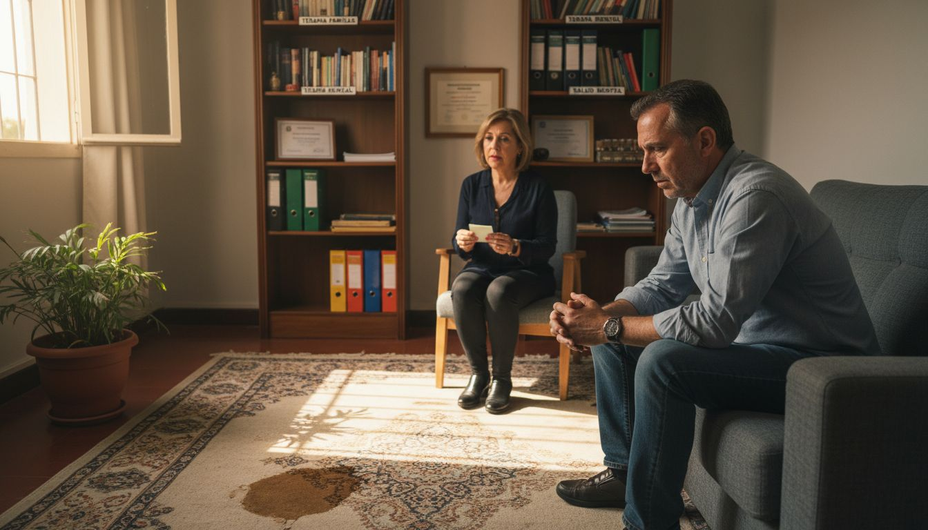 Encuentro individual entre el psicólogo y el paciente