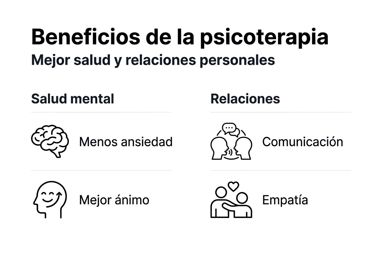 Infografía: Razones para ir al psicólogo y cómo puede ayudarte