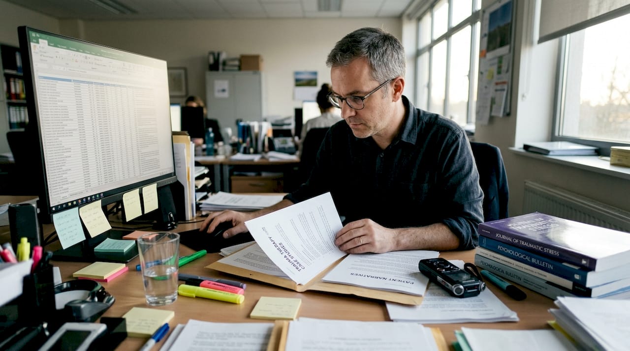 Researcher reviews EFT clinical case studies