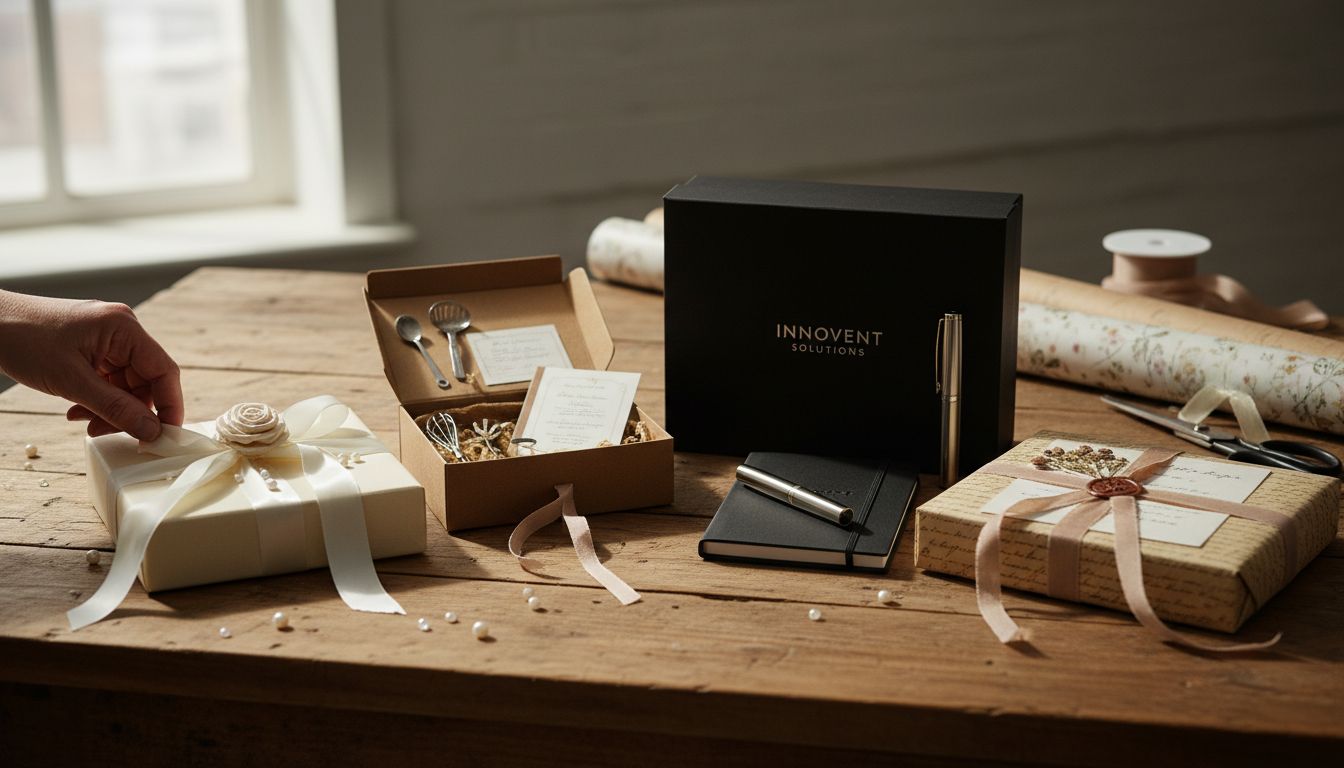 different gift boxes